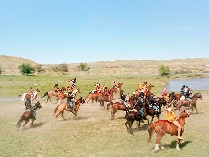 EDIE WINOGRADE, BATTLE ON THE LITTLE BIGHORN I, CROW AGENCY, MONTANA 1/10
pigment print