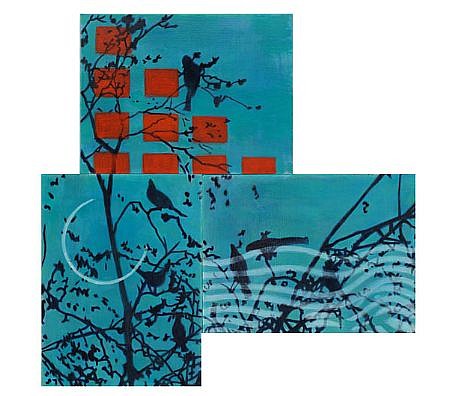 TRINE BUMILLER, TRILL
oil on canvas