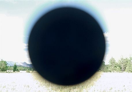 NOAH MANOS, "BURNED VOIDS" 2 2/5
C-print