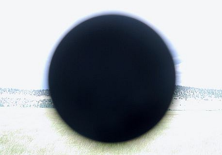 NOAH MANOS, "BURNED VOIDS" 3 2/5
C-print