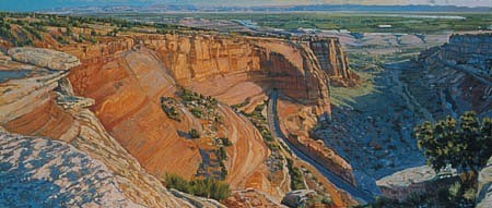 JIM COLBERT ESTATE, Colorado Monument
oil on canvas