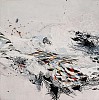 REED DANZIGER, THE INTEGRATION OF VARIATION
oil, pencil, pigment, shellac on paper on panel