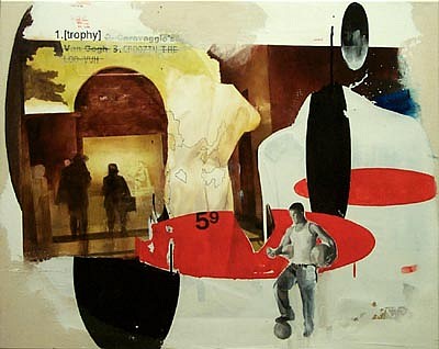 JACK BALAS, Trophey
oil & enamel on canvas