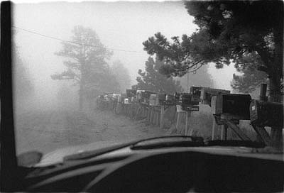 CHUCK FORSMAN, Rural density, near Nederland, Colorado
black & white photograph