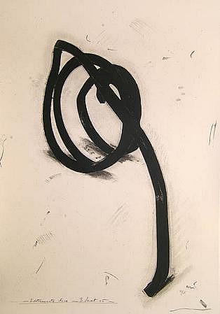 BERNAR VENET, INDETERMINATE LINE 33/45 by Art of This Century
silkscreen on paper