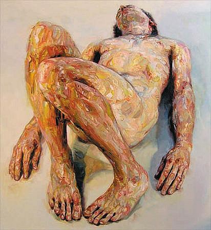STEFAN KLEINSCHUSTER, RUBRIC V
oil on canvas