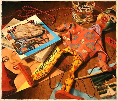 JERRY KUNKEL, surrogate
oil on panel