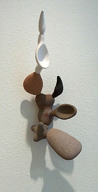 BRAD MILLER, NORTH
ceramic, porcelain, stoneware, wire