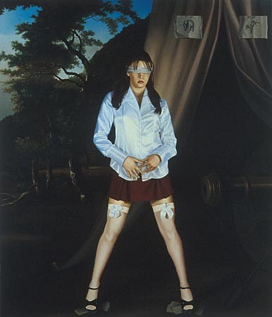 WES HEMPEL, Polemics Engine
oil on canvas