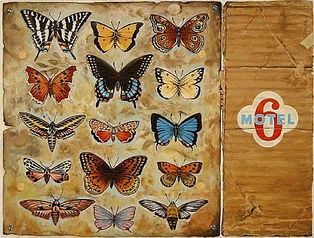 JERRY KUNKEL, TRANSFORMATION
oil on canvas