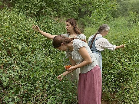 LUCAS FOGLIA, JASMINE, HANNAH AND VICKI PICKING, TENNESEE  Ed. 5
digital c-prints on Fuji Chrystal Archive paper