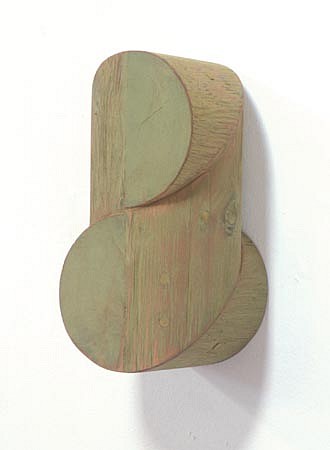 PETER MILLETT, Green Shift
painted cedar