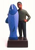 TOM NUSSBAUM, Fish / Man
acrylic on resin