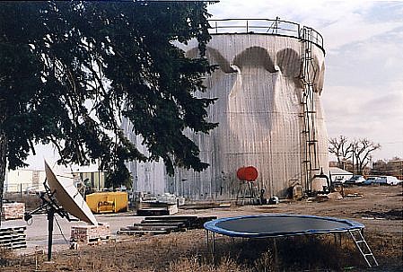 ERIC PADDOCK, LOVELAND, Imploded Molasses Tank
photograph