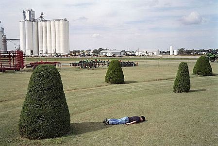 WILLIAM LAMSON, PLAINS, KANSAS 2/3 "ENCOUNTER ME IN AMERICA'
C-print