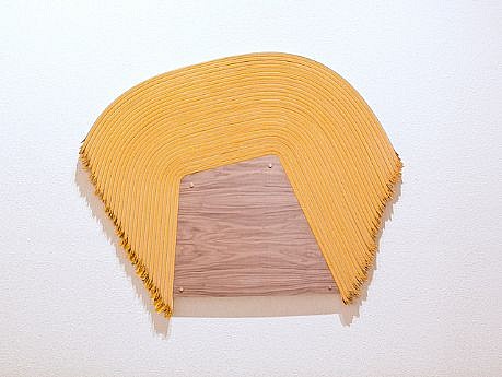 DERRICK VELASQUEZ, UNTITLED 74
vinyl and plywood