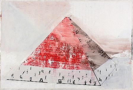 JACK BALAS, PYRAMID
mixed media