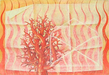 ANNE CONNELL, THE BRANCHING-STONE
oil on panel