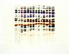 JAQ CHARTIER, 11 STAINS WITH 14 WHITES
acrylic, stains and spray paint on wood panel