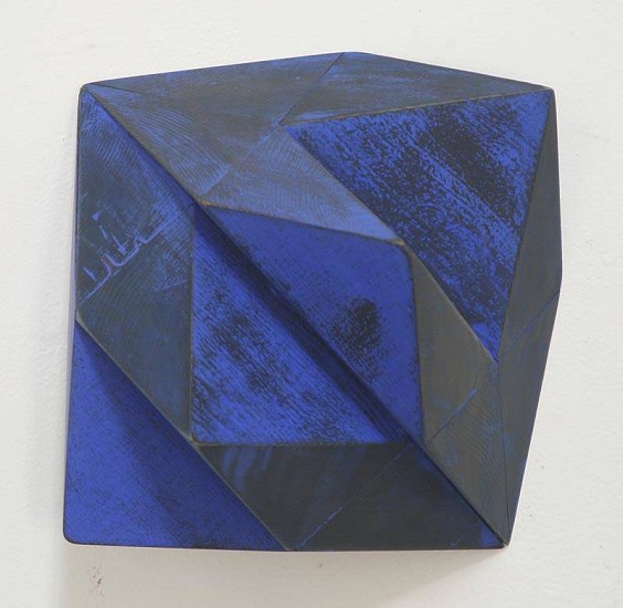 PETER MILLETT, BLUE FLAP
painted wood