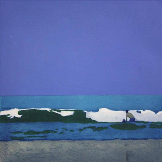 ISCA GREENFIELD-SANDERS, MAN IN THE WAVES HP2 Ed. 50
direct to plate photogravure and aquatint