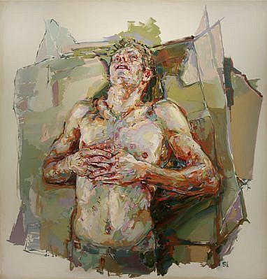 STEFAN KLEINSCHUSTER, "LEVITATION SERIES"
oil on canvas