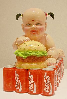 LUO BROTHERS, WELCOME! WELCOME! (Crawling Baby) 3/8
resin and fiberglass