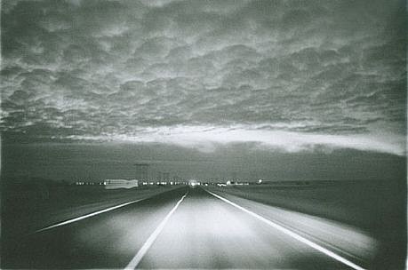 CHUCK FORSMAN, Prairie night, near Wolf Point, eastern Montana
black & white photograph