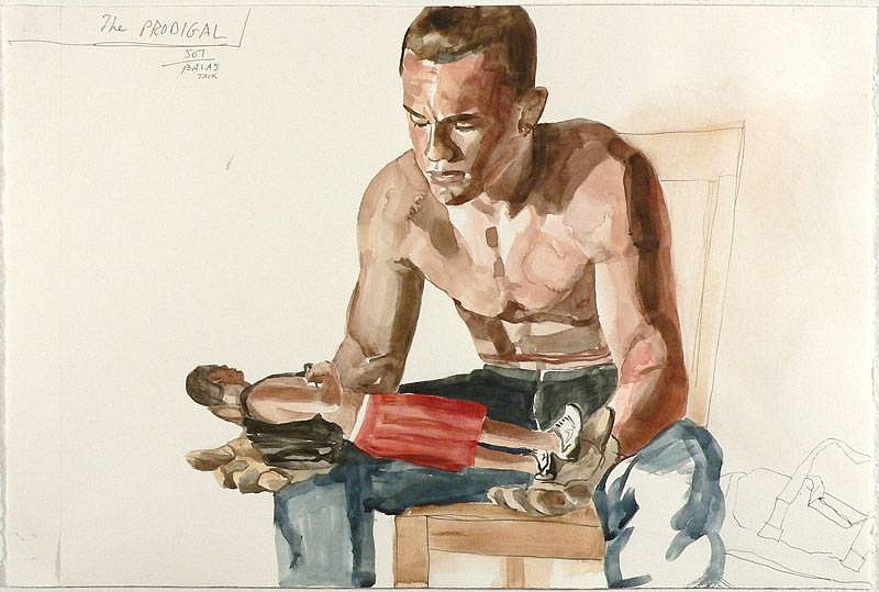 JACK BALAS, THE PRODIGAL
watercolor