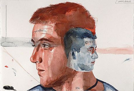 JACK BALAS, RETROSPECTIVE 2
watercolor