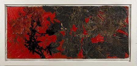 JUDY PFAFF, YEAR OF THE DOG #9 18/20
woodblock digital and hand-printing