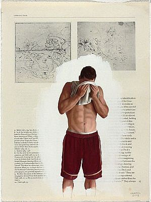 WES HEMPEL, VAN DYCK SERIES, PAGE 27
oil on paper