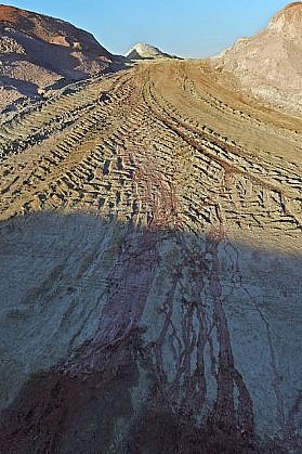 CHUCK FORSMAN, MARKERS: Near Hayden, Arizona
inkjet print