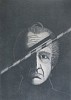 RON FUNDINGSLAND, SELF-PORTRAIT
mezzotint