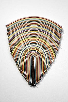 DERRICK VELASQUEZ, UNTITLED 86
vinyl and wenge