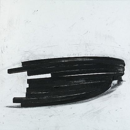 BERNAR VENET, EFFONDREMENT: ARCS 27/50
polymer gravure, photo-etching with wiping