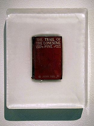 JOHN MCENROE, THE TRAIL OF THE LONESOME PINE
book and resin