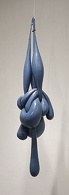JOHN MCENROE, UNTITLED (DARK BLUE)
polyester resin, sand, nylon