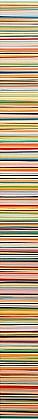 WENDI HARFORD, DRIP STRIP #8
latex acrylic on canvas