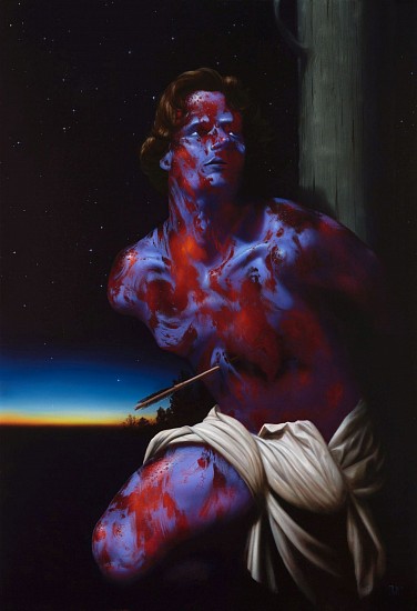 CHRISTIAN REX VAN MINNEN, ST. SEBASTIAN
oil on linen