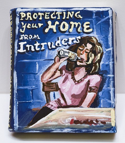 JEAN LOWE, PROTECTING YOUR HOME FROM INTRUDERS
enamel on papier mache