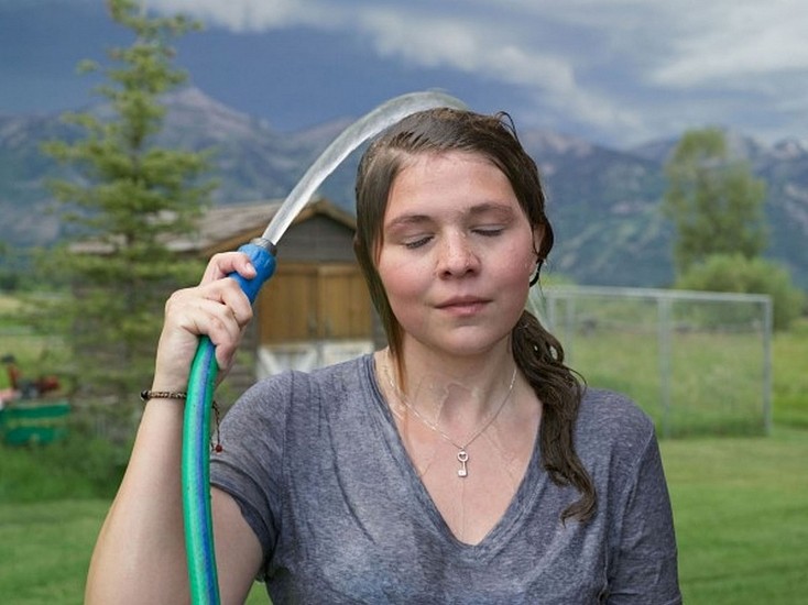 LUCAS FOGLIA, FRONTCOUNTRY AMANDA AFTER A BIRTHDAY PARTY, JACKSON, WYOMING Ed.8
digital C-print on Fuji Crystal Archive paper