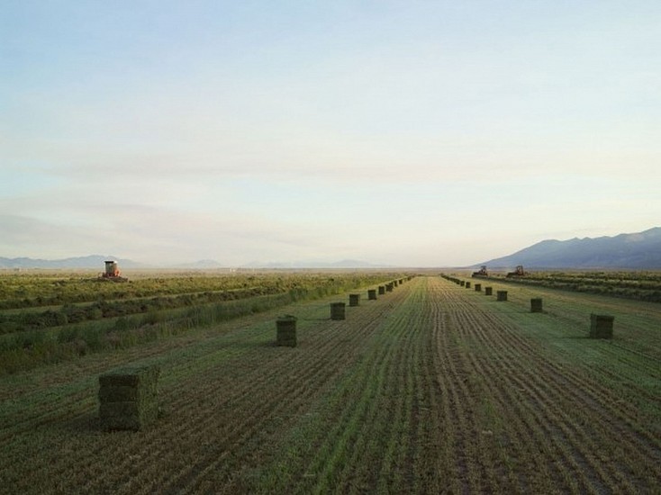 LUCAS FOGLIA, FRONTCOUNTRY BALING HAY, DIAMOND VALLEY, NEVADA Ed.8
digital C-print on Fuji Crystal Archive paper