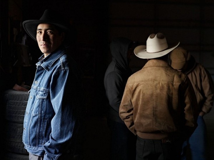 LUCAS FOGLIA, FRONTCOUNTRY JAIME RANCH HAND, WELLS, NEVADA Ed.8
digital C-print on Fuji Crystal Archive paper