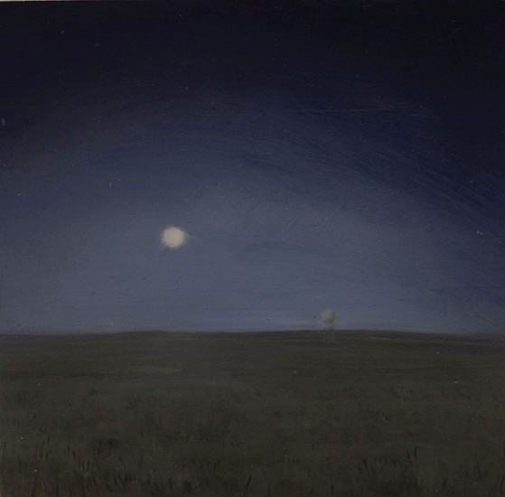 JIM CURSLEY, CALIFORNIA NIGHT
oil on panel