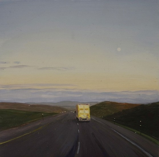 JIM CURSLEY, I-80
oil on panel