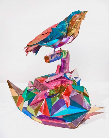 OLIVER HERRING, BLUEBIRD #2 (METALLIC)
digital C-print photographs on metallic archival paper, museum board, foam core and polystyrene