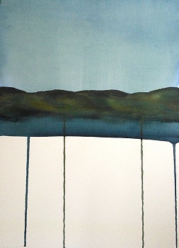 lindtnikki solastalgia melting landscapes #15 2013 12.5x9.5