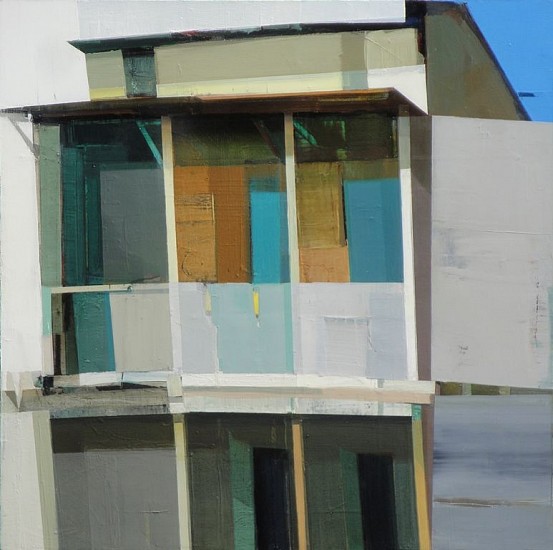 SUHAS BHUJBAL, A QUIET TOWN # 117
oil on canvas