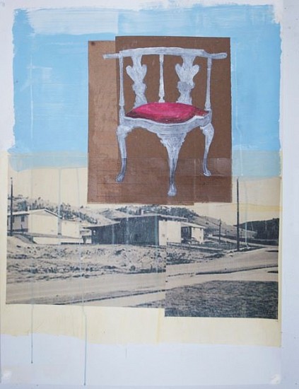 TOM JUDD, CHAIR #8
mixed media and paper